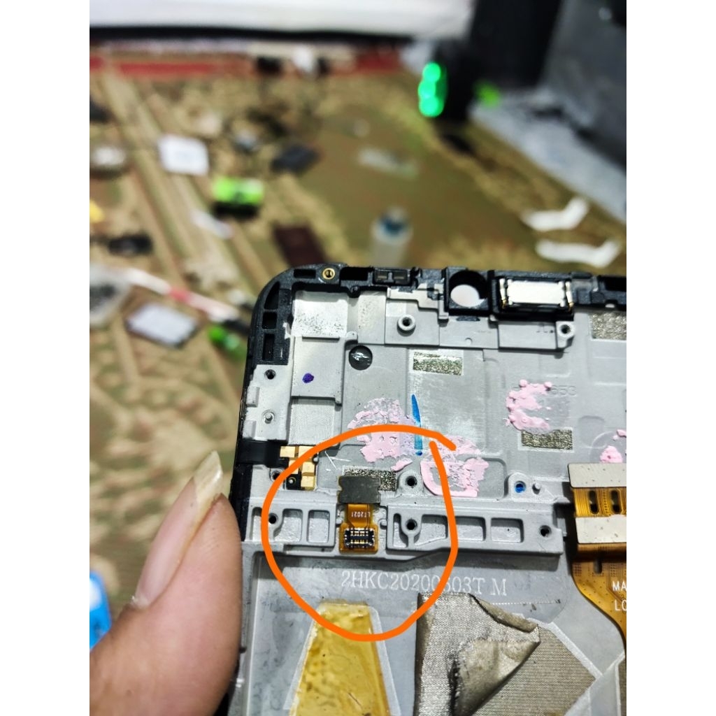 konektor baterai infinix smart 4 ke mesin