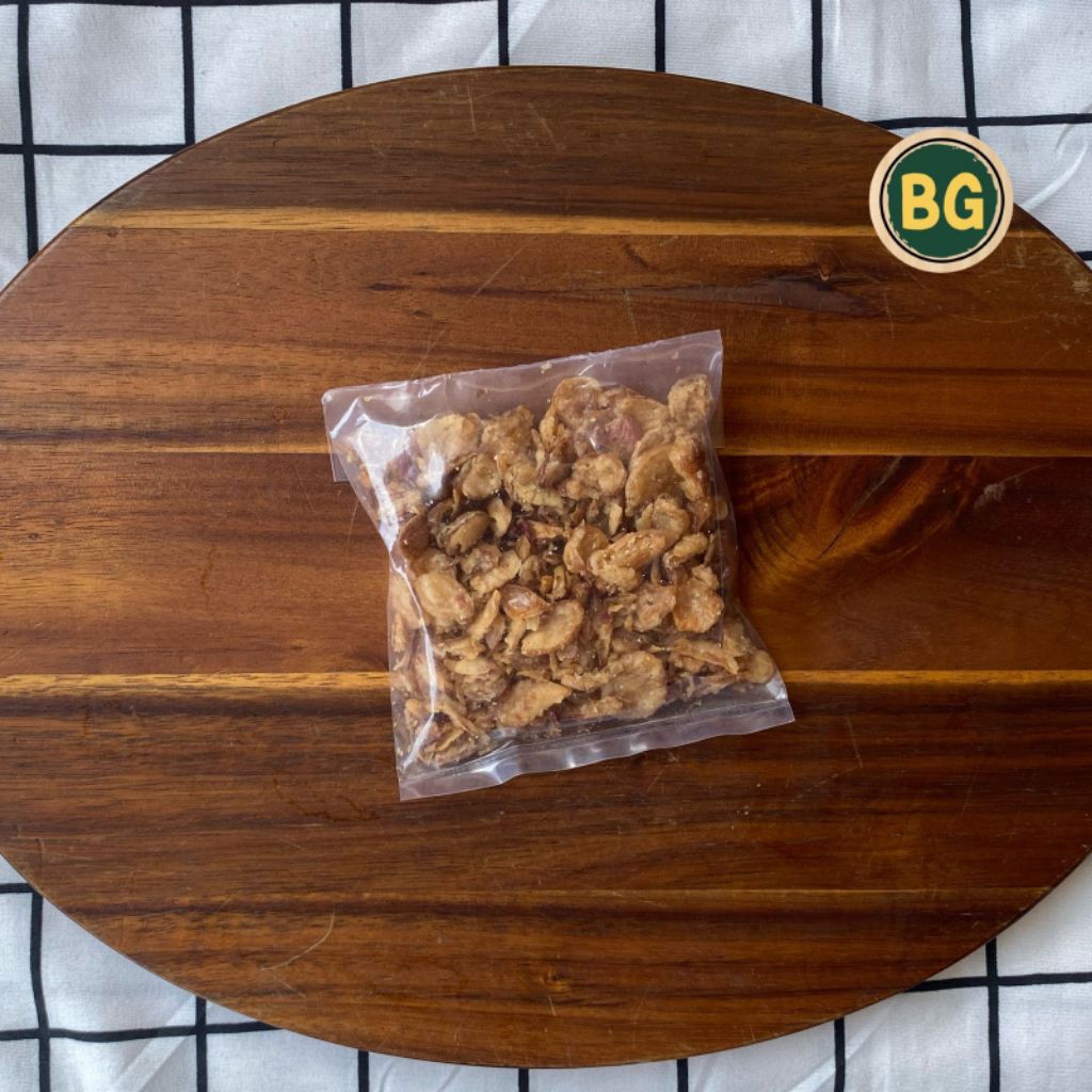 Bawang merah goreng, bawang merah goreng plastik