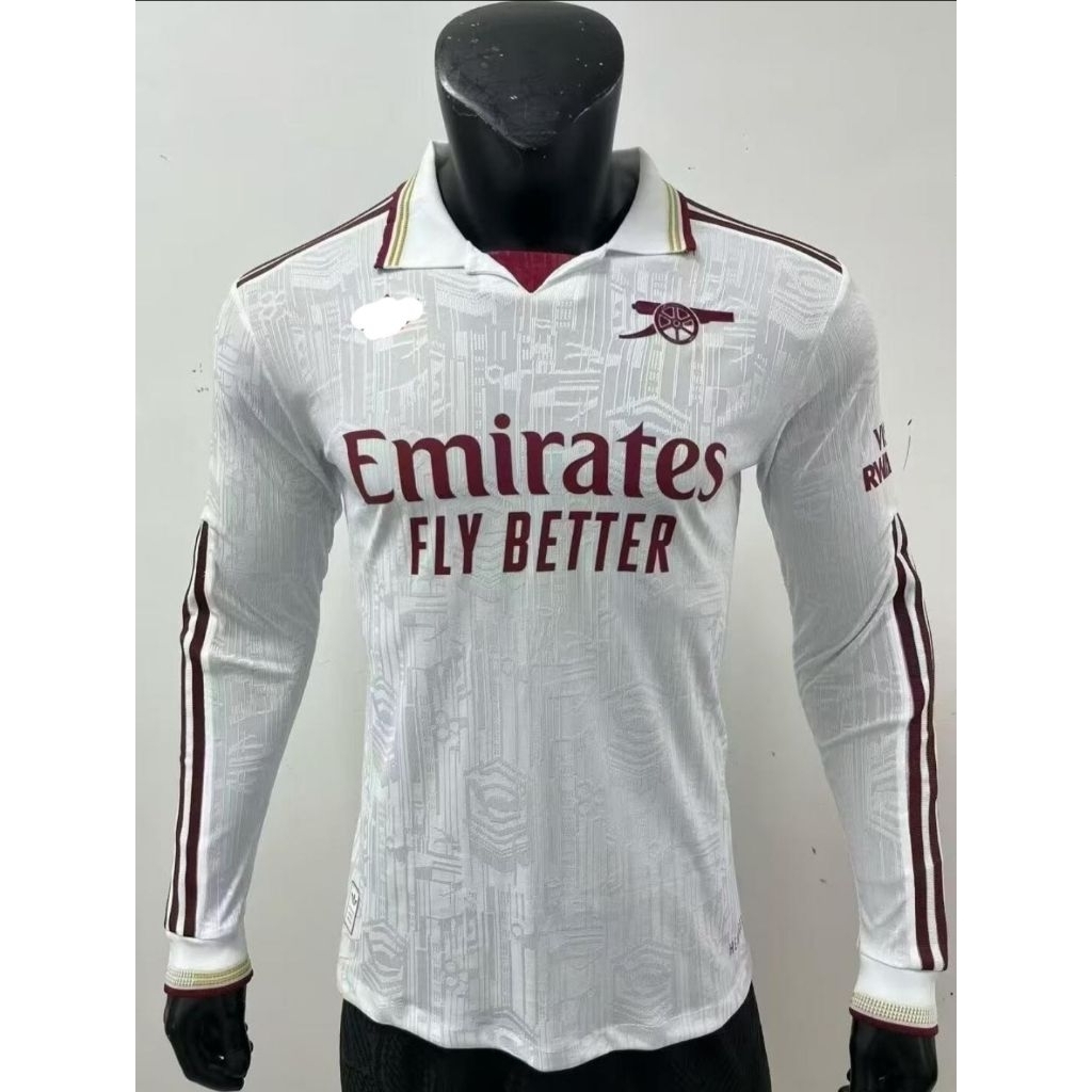 Jersey Kaos Baju Sepak Bola Arsenal Home Away 3rd Third Home Away 3rd Third Putih White Climachill A