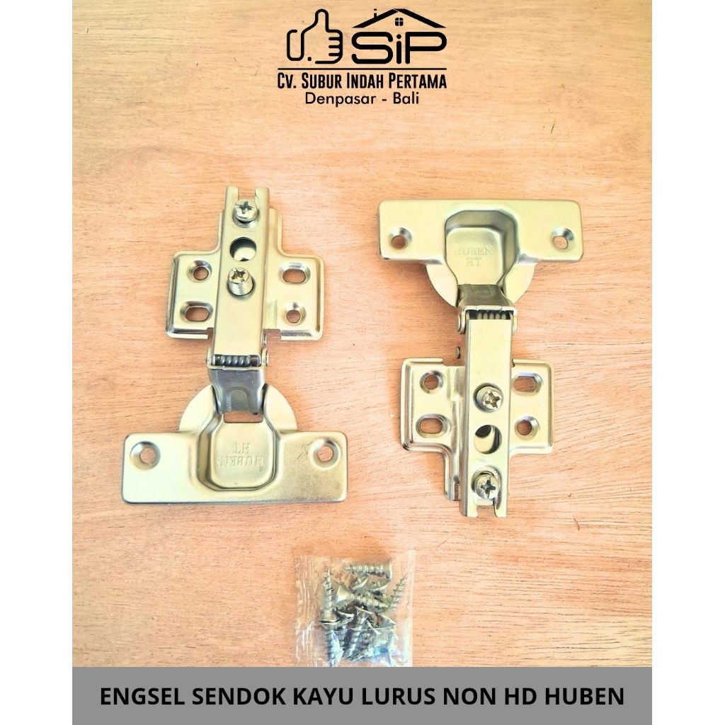 ENGSEL SENDOK KAYU LURUS NON HD HUBEN/Engsel Pintu Lemari/Engsel Pintu Lipat/Penyangga Meja