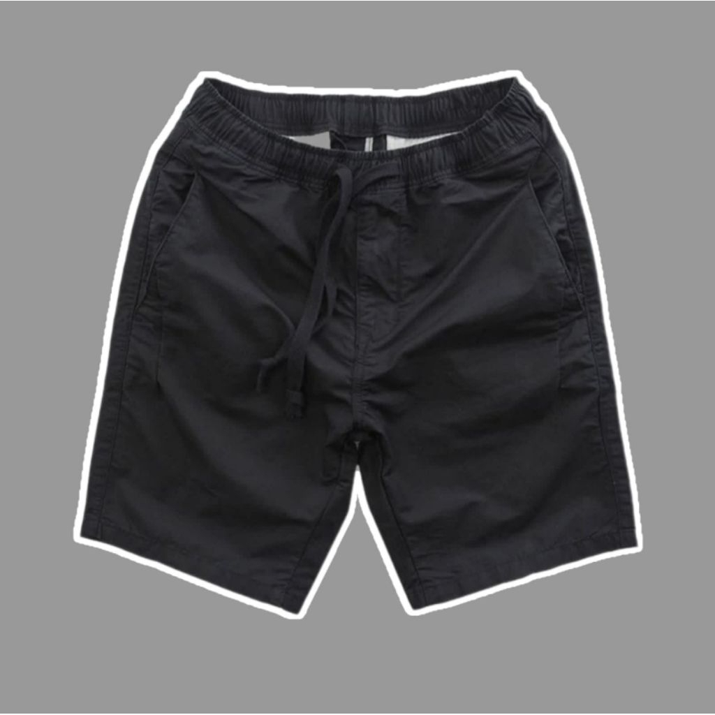 Celana Pendek Pria Broadshort Pinggang Karet Stretch/Melar