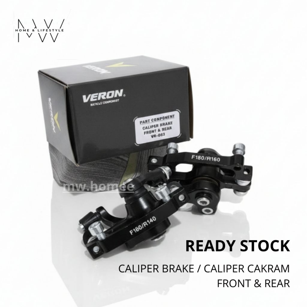 Caliper Brake /Caliper Cakram / Kaliper Sepeda / Veron Caliper Brake / Caliper Cakram Depan Belakang