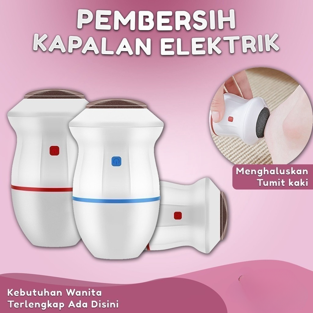 Penghalus Tumit 2000 rpm Penghilang Kapalan Penghalus Elektrik Perawatan Kaki