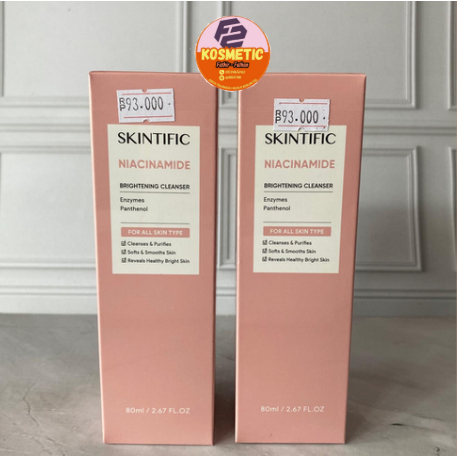Skintific Niacinamide Brightening Facial Wash 80Ml