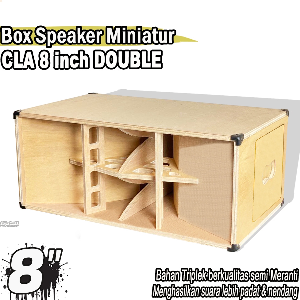 Box Speaker Miniatur CLA 8 INCH