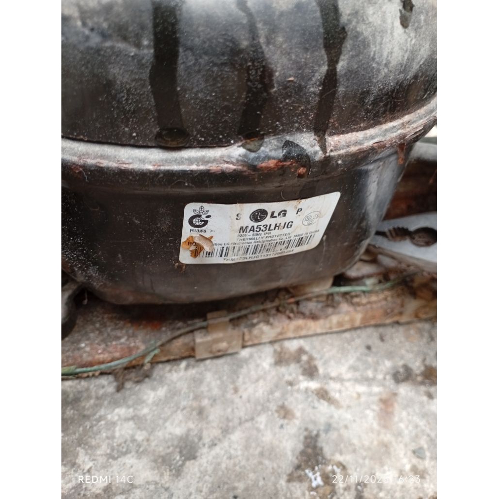 kompresor kulkas 2 pintu LG 1/6 PK