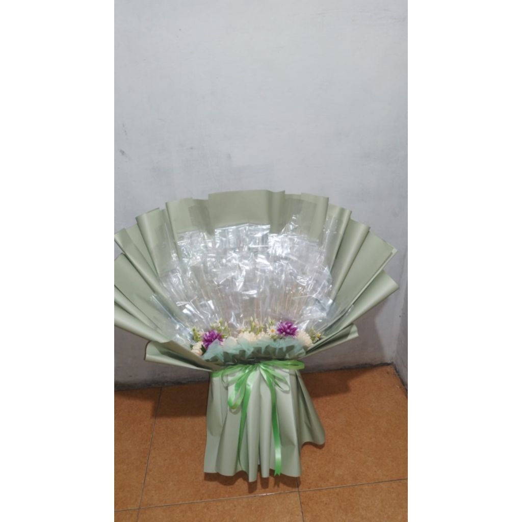 buket uang kosongan 100 lembar free paking