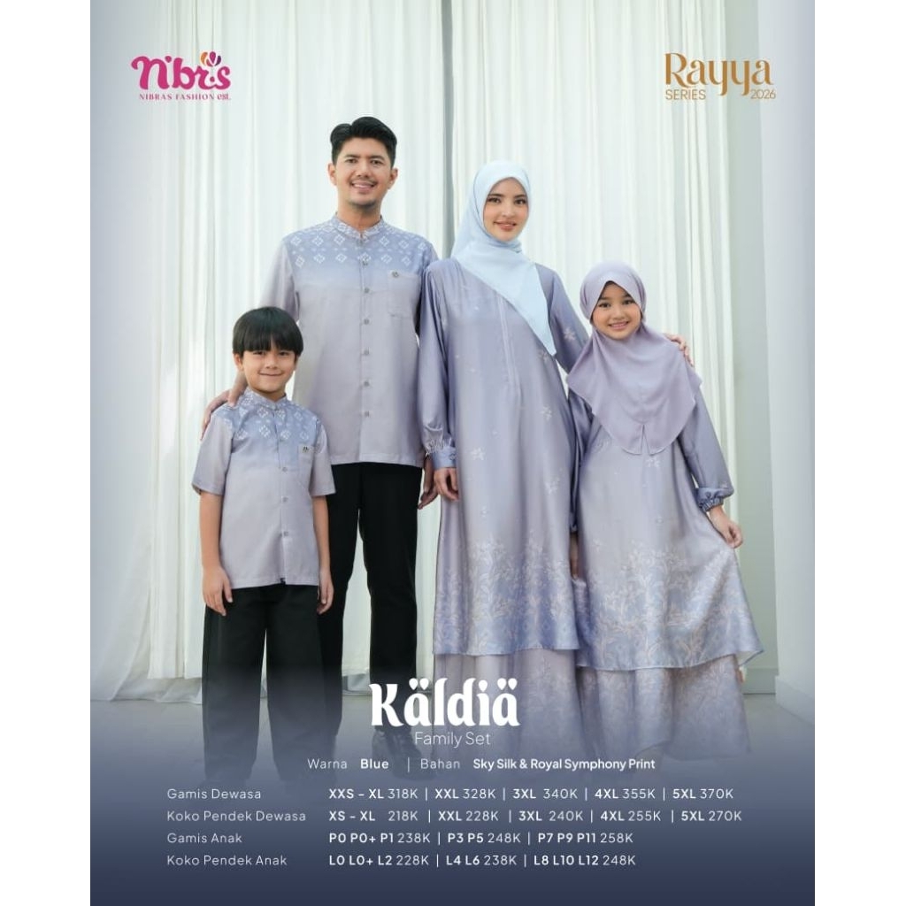 NBRS RAYYA SERIES SET FAMILY KALDIA BLUE