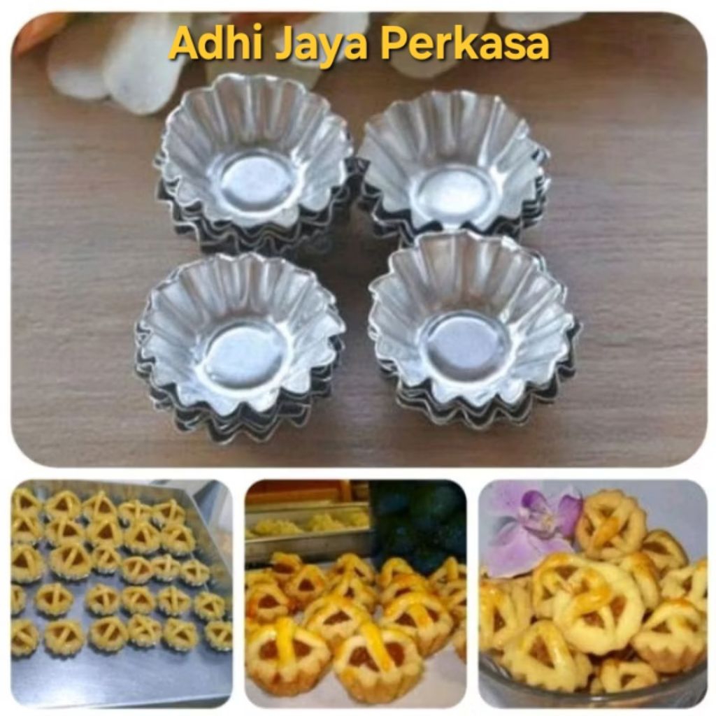 Cetakan kue nastar / cetakan kue nastar bunga matahari isi 40pcs