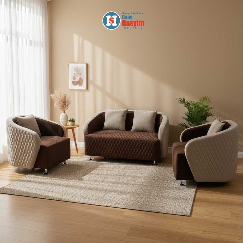 BANG HASYIM Sofa MADISON Sofa Ruang Tamu 211 Sofa Minimalis Sofa Empuk Sofa Rumah