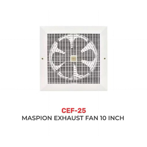 MASPION Ceiling Exhaust Fan Kipas Angin Sedot Plafon 10in MASPION CEF 25