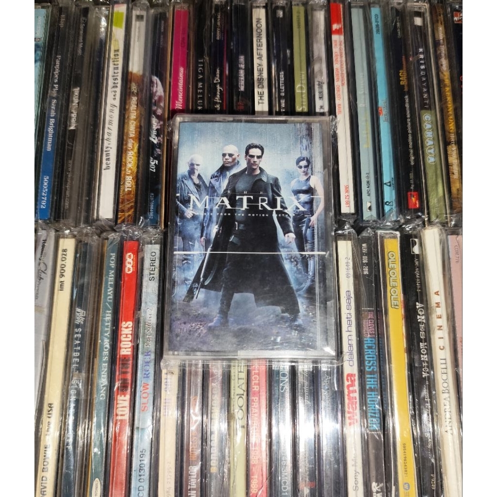 Kaset Soundtrack The Matrix - Rob Zombie, Deftones, Rammstein, Ratm, Marilyn Manson
