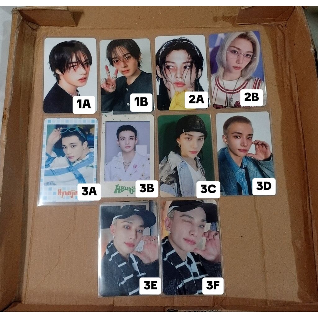 [Official Photocard] Stray Kids Dance Racha [Lino, Hyunjin, Felix]