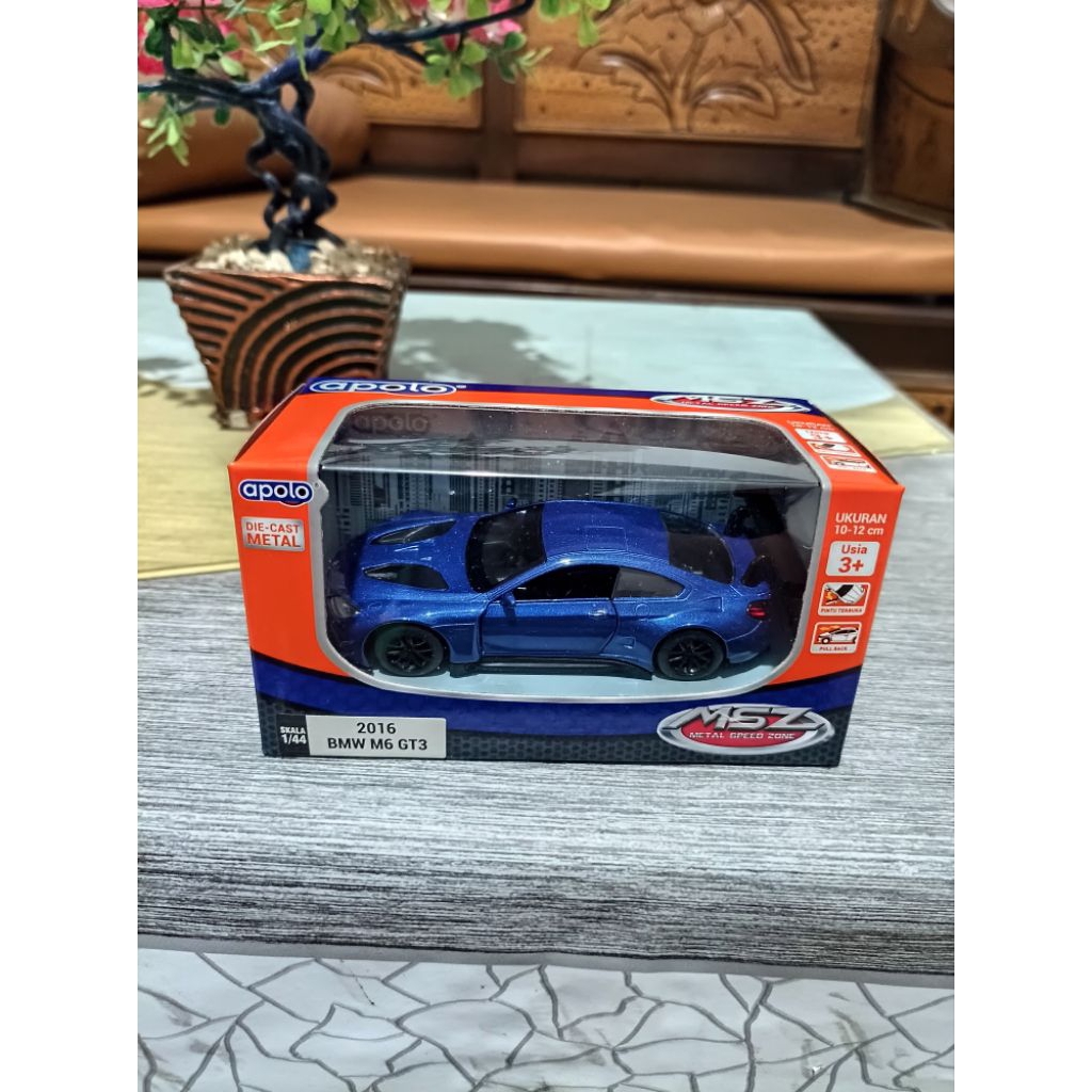 MSZ Apolo 2016 BMW M6 GT3 (Segel) 1:43