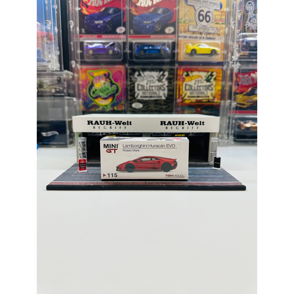 Mini GT No 115 Lamborghini Huracan EVO Rosso Mars