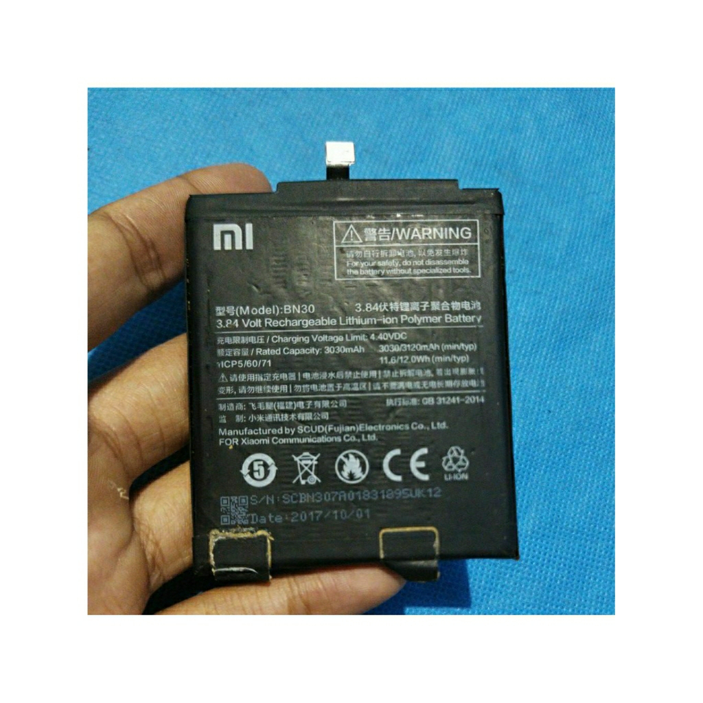 BATERAY BATTERY BATRAY BATRE XIAOMI REDMI 4A BERFUNGSI NORMAL ORIGINAL COPOTAN BERGARANSI