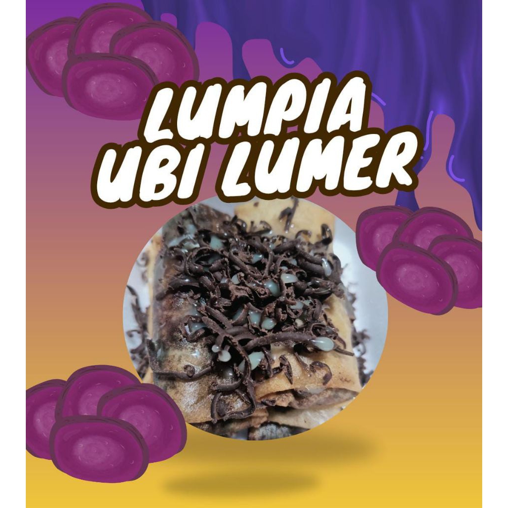 Lumpia Ubi Lumer Coklat Susu