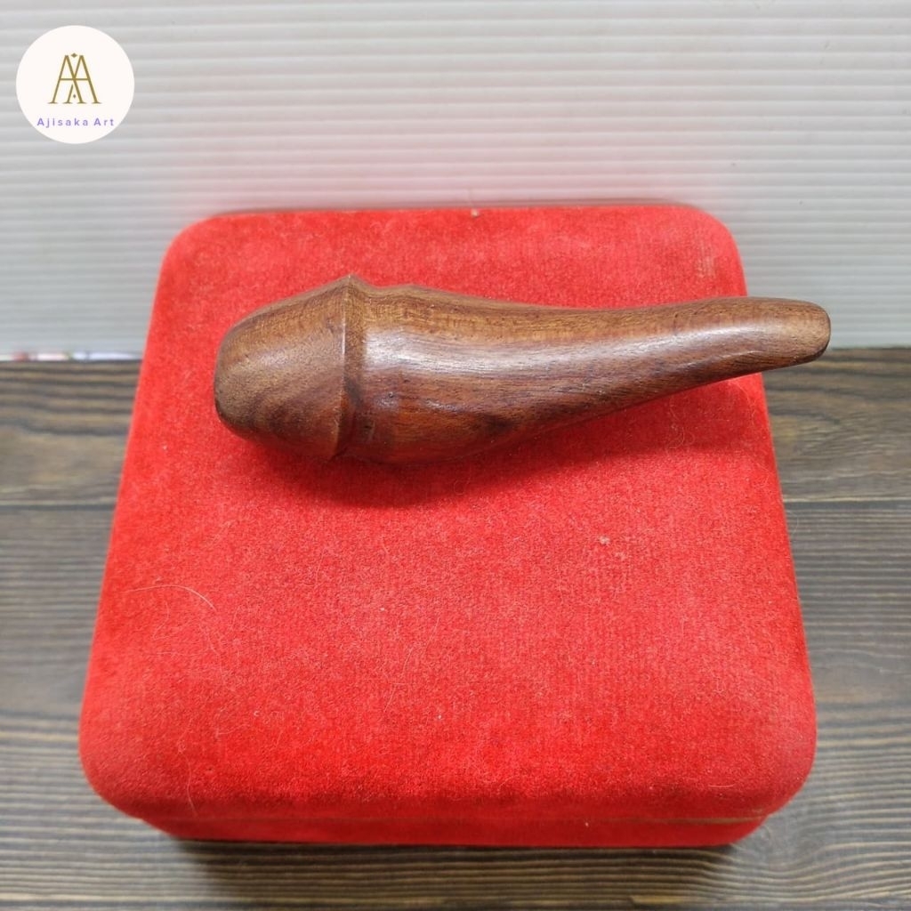 AJISAKA_ART | pipa once / once cangklong unik dan antik kayu setigi