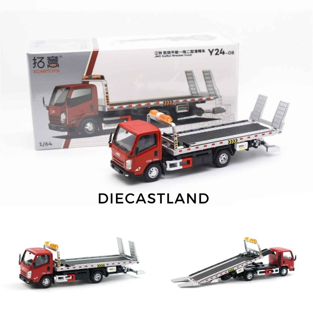 XCARTOYS 1:64 JMC KaiRui Wrecker Truck Y24-08 Miniscale Miniature Diecast Land