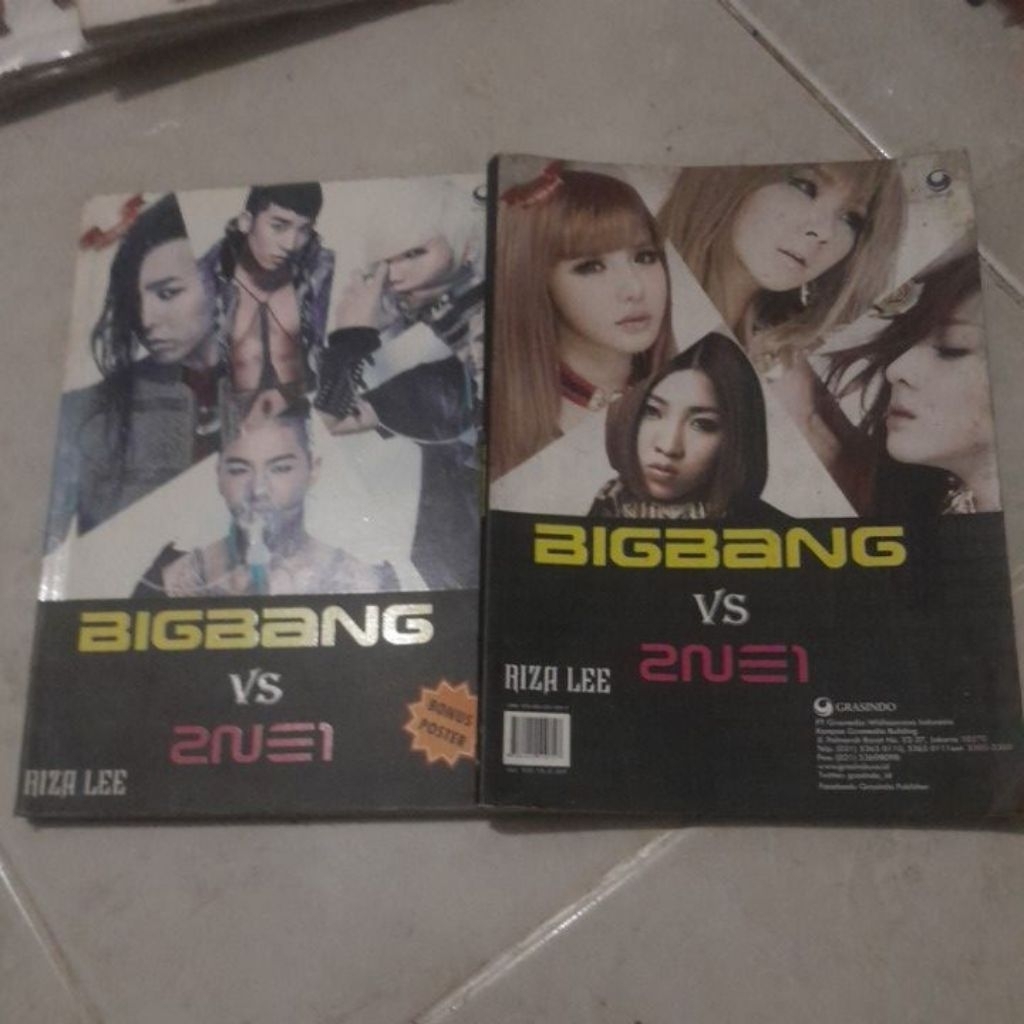 BUKU BIGBANG VS 2NE1 ARTIS KOREA