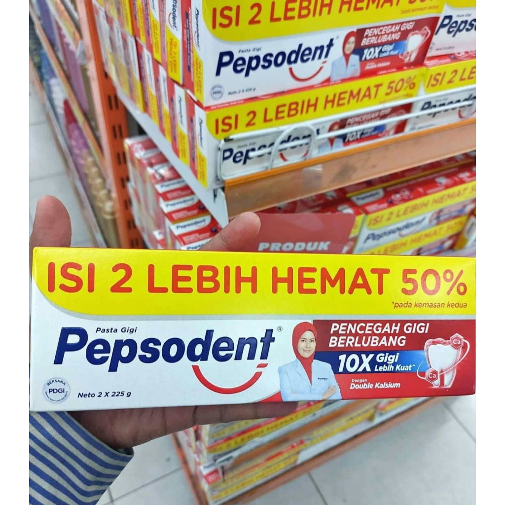 Pepsodent 225 + 25 gram promo menarik