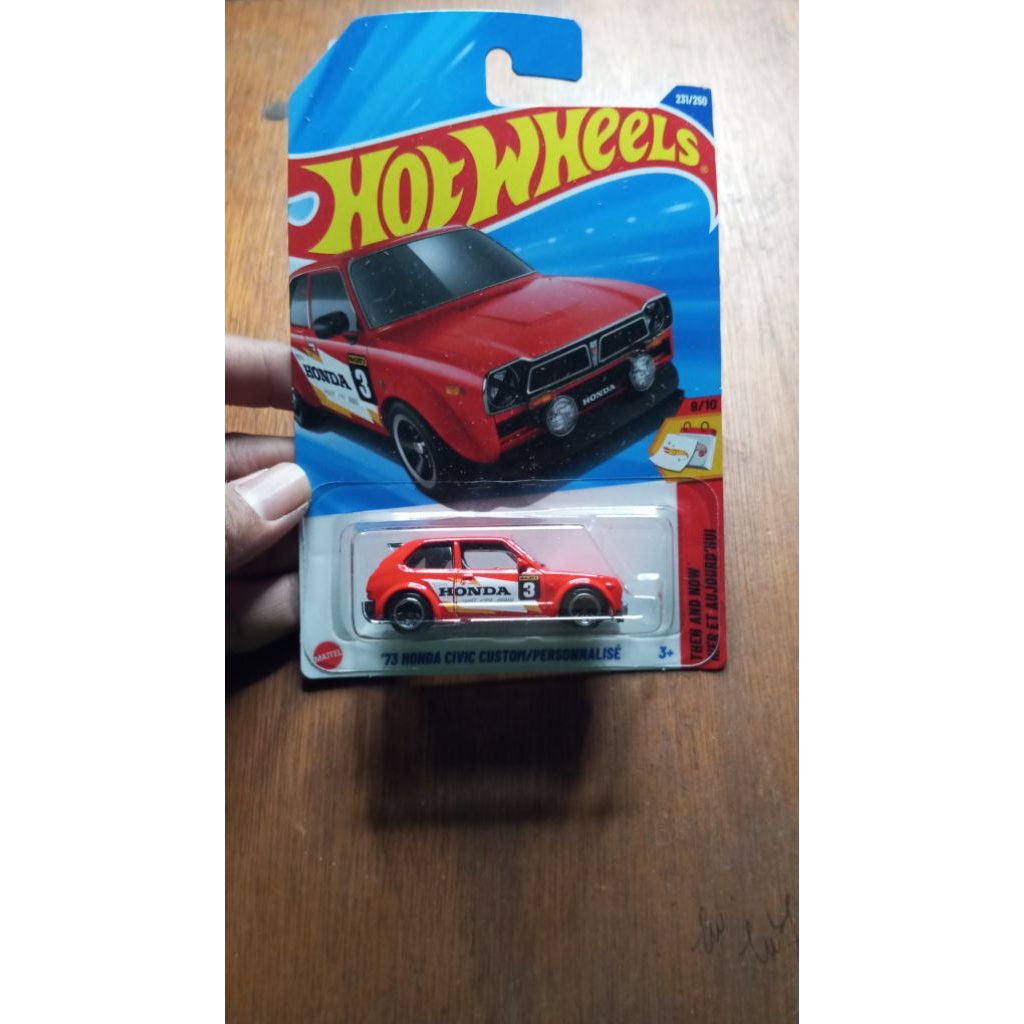 Hot wheels 73 Honda Civic Custom