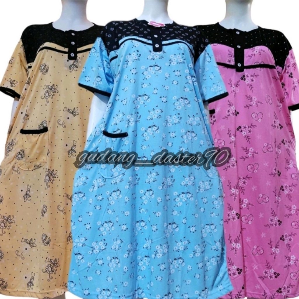 3 PCS DASTER TANIA SUPER JUMBO LD 130 DASTER TIDUR JUMBO KAOS LEMBUT (PAKET HEMAT)