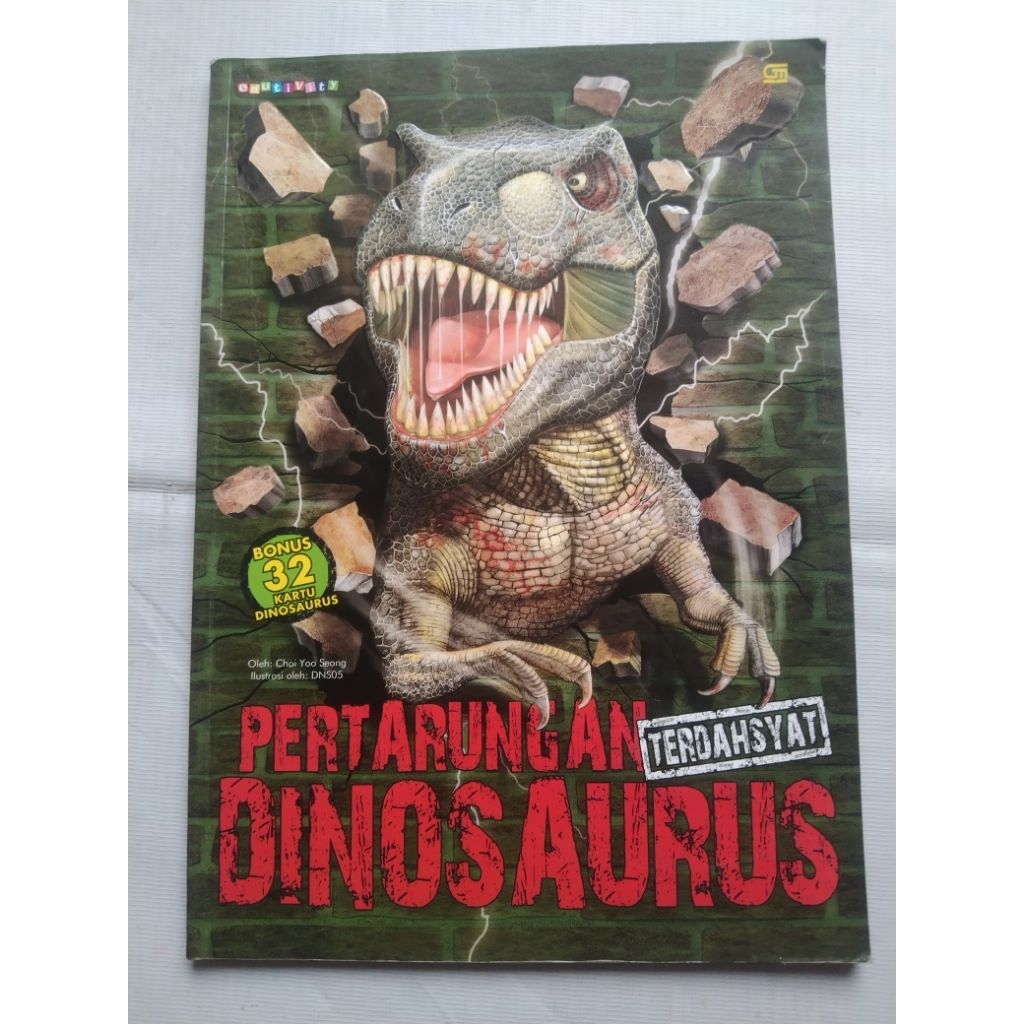 Buku Anak Pengetahuan PERTARUNGAN TERDAHSYAT DINOSAURUS oleh Choi Yoo Seong