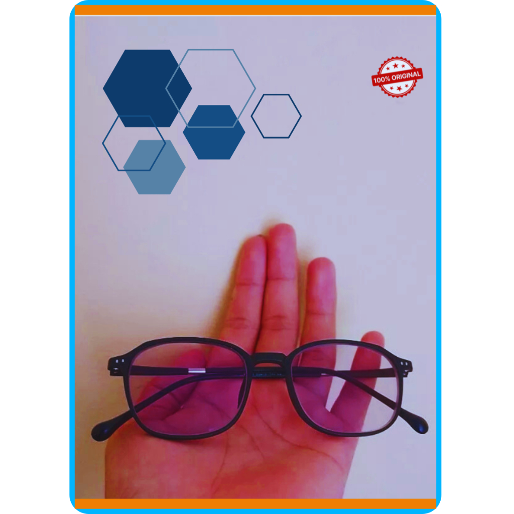 Kacamata Pria Wanita 2127 Photochromic – Minus 10/ Normal / Silinder | Anti Radiasi