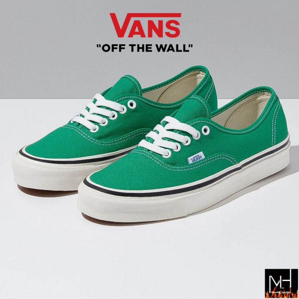 Vans Authentic Anaheim Factory Green White Original 100%