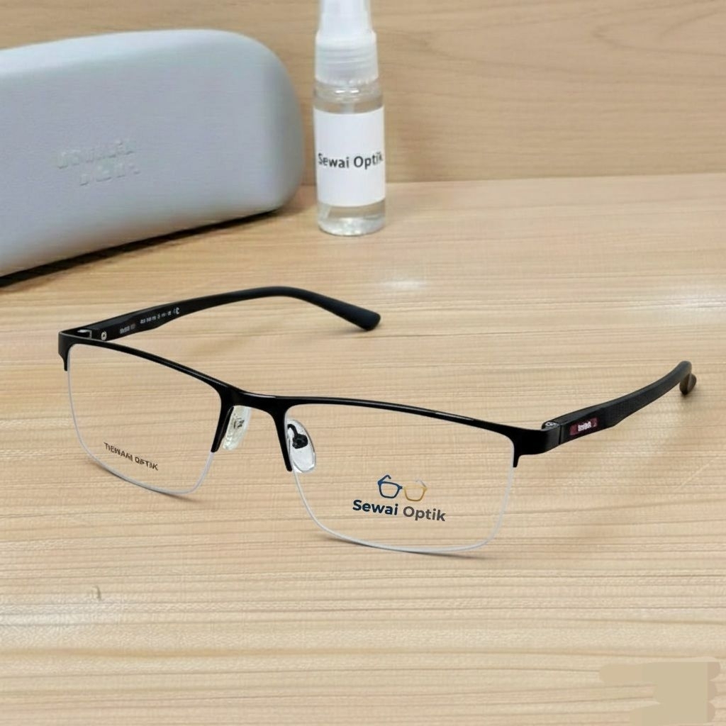 Kacamata Baca Progresif Jauh Dan Dekat Lensa Antiradiasi Blueray Photcromik Blucromic