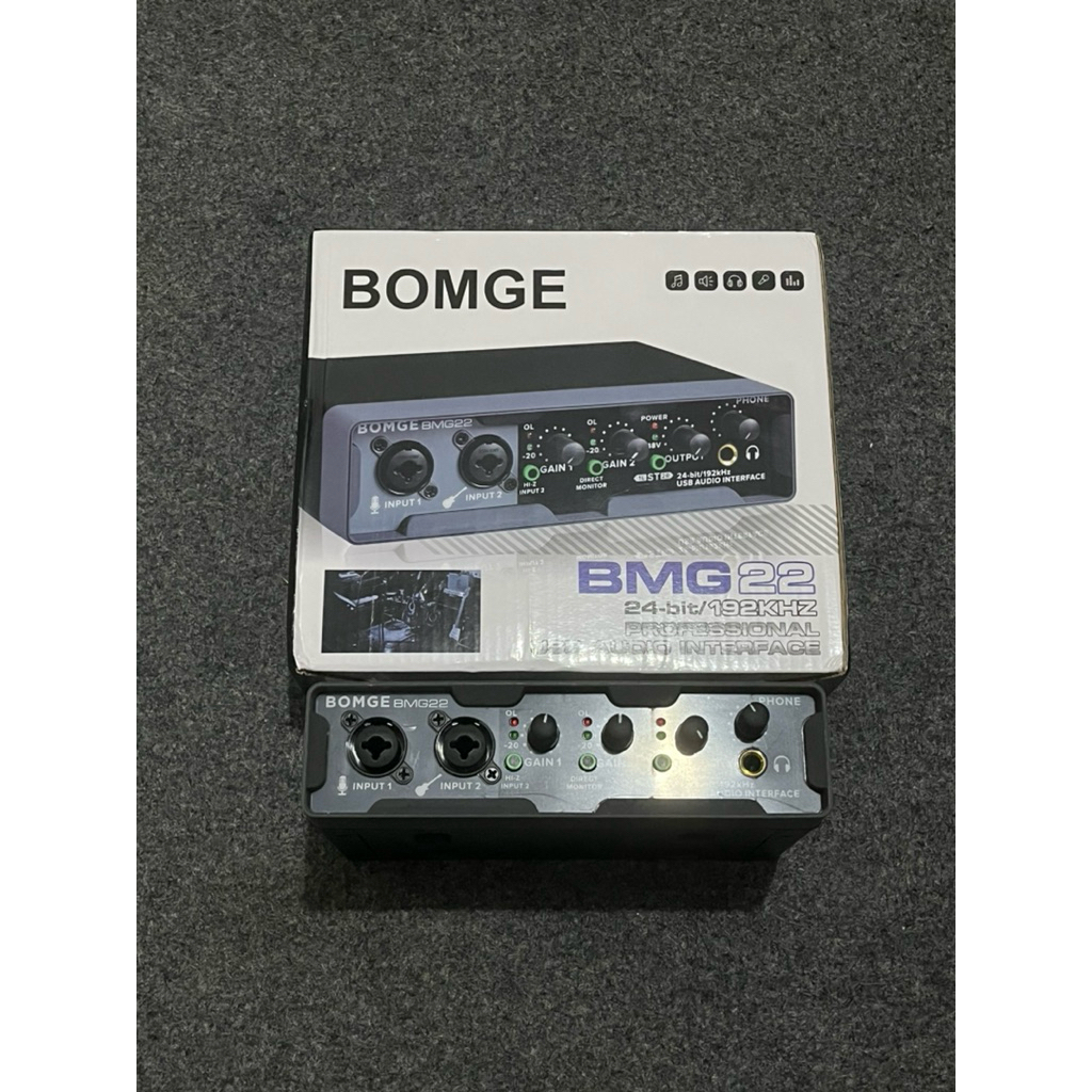 Bomge Bmg 22 Soundcard Recording Bekas Murah