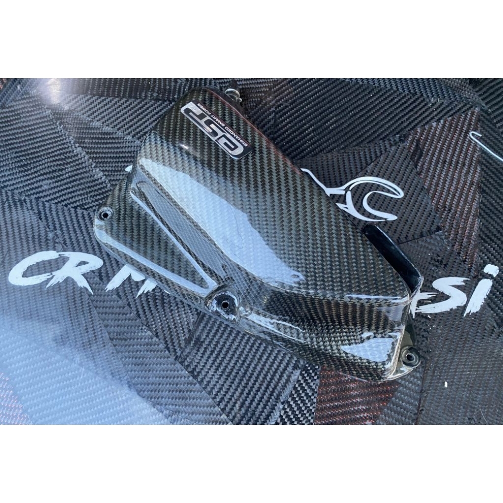 cover filter udara beat deluxe, scoopy new, beat street carbon kevlar, forged, twill