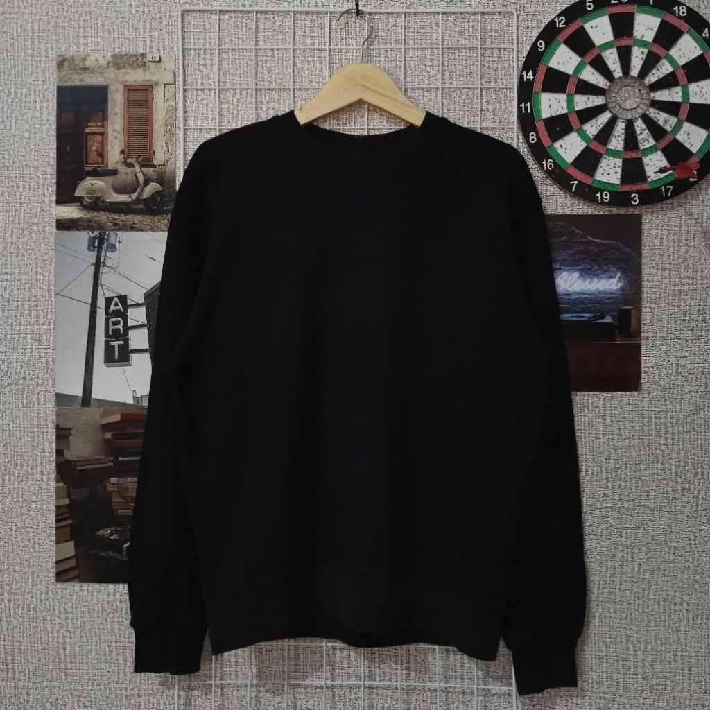 Crewneck FCMM Black on Black