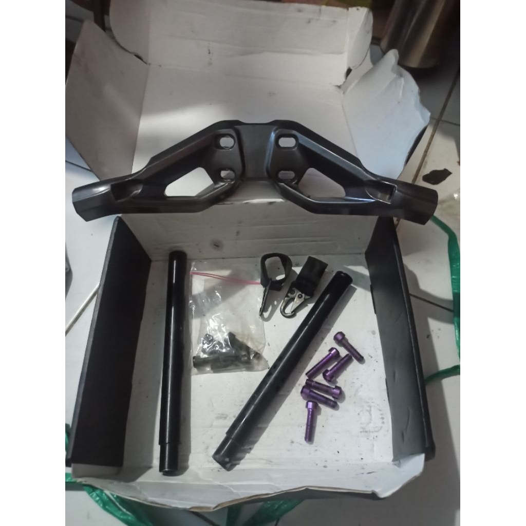 stang motor semspeed + baut titanium, Honda pcx