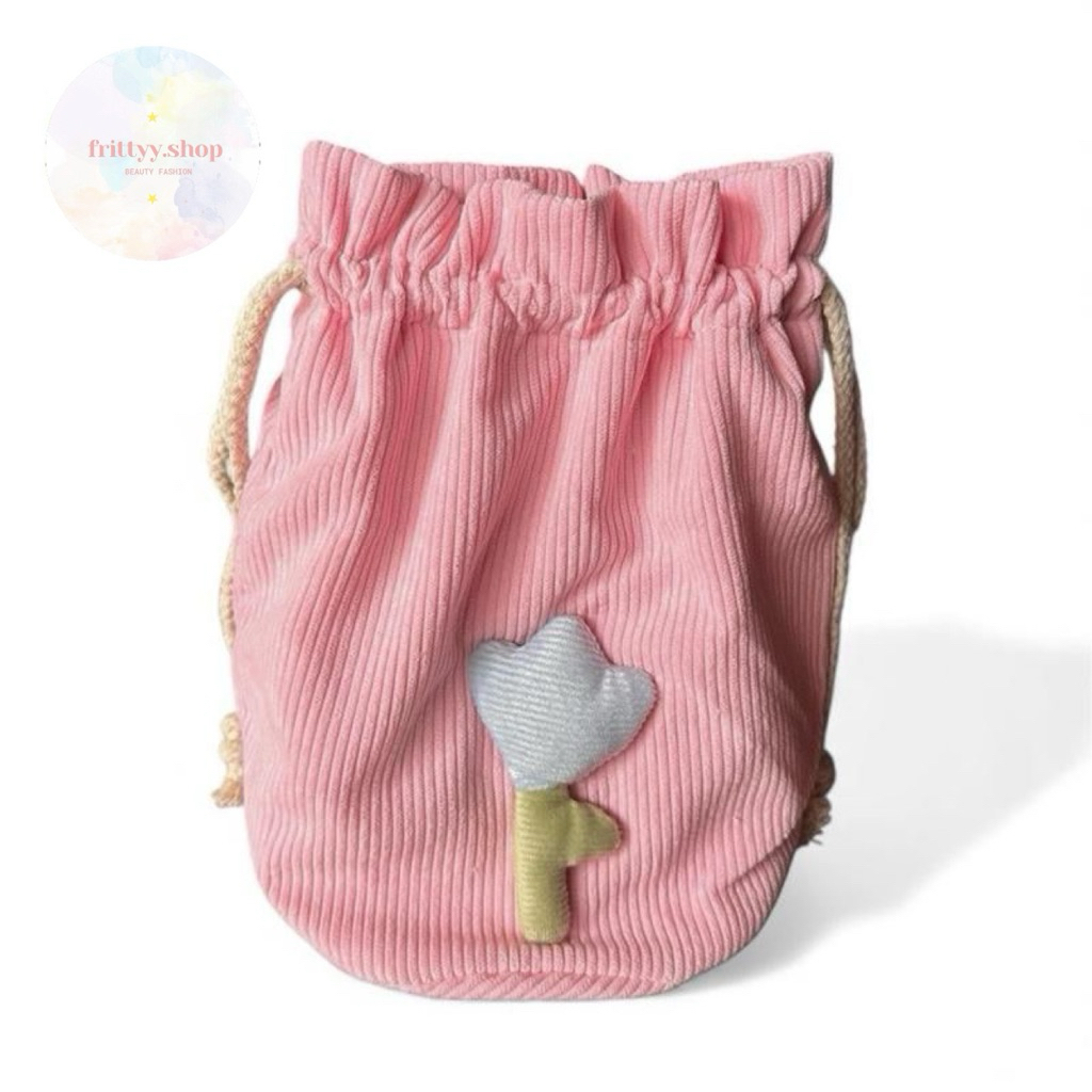 Pouch Make Up Tas Make Up Serut Serbaguna