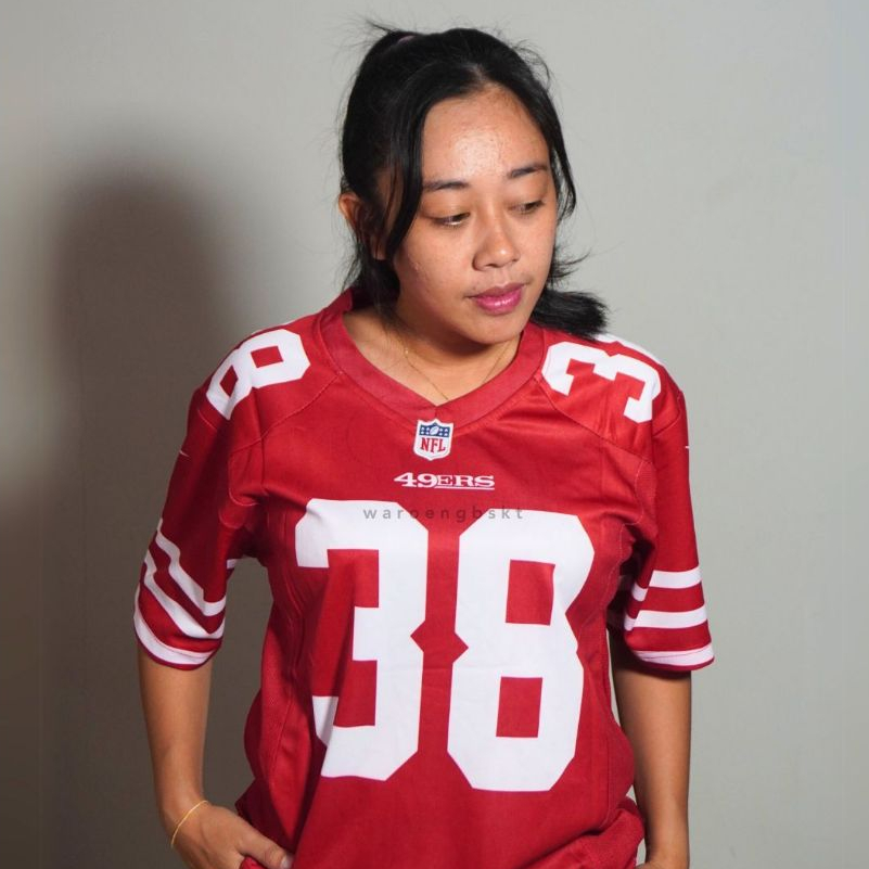 Jersey NFL Jarryd Hayne - San Francisco 49ers Merah