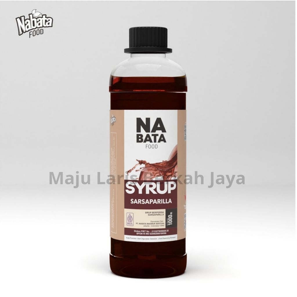 Syrup Sarsaparilla minuman 100ml | Sirup Sarsaparilla halal 1liter