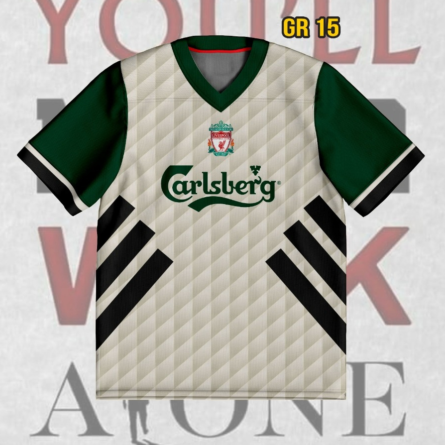 Jersey Oversize Liverpool Carlsberg LFC Sportswear Special Edition | Jersey Club Bola GR-15