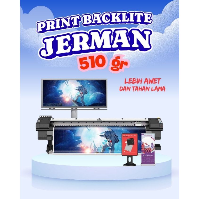 Print UV Backlite Flexi Jerman Neonbox I UV Flexi Jerman 510gr