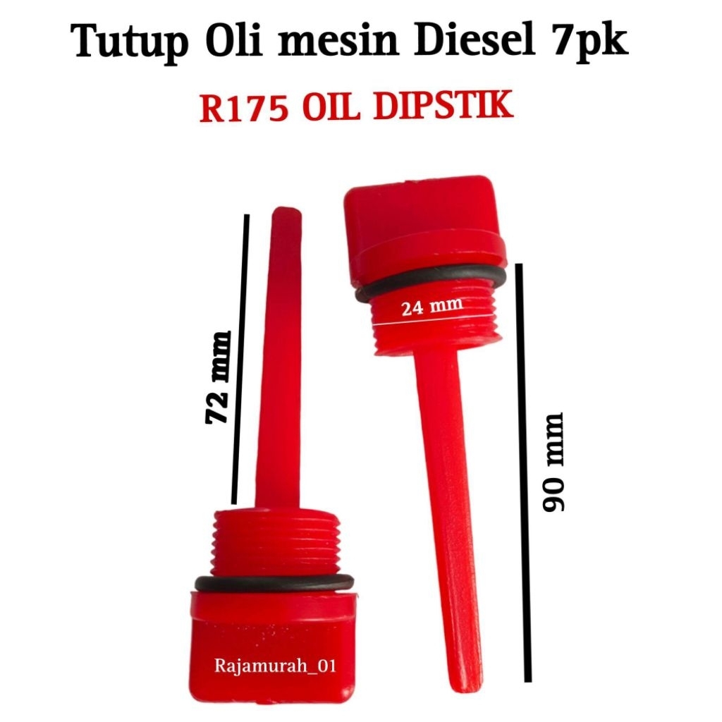 Tutup oli mesin diesel Dongfeng 7pk 8pk R175 R180