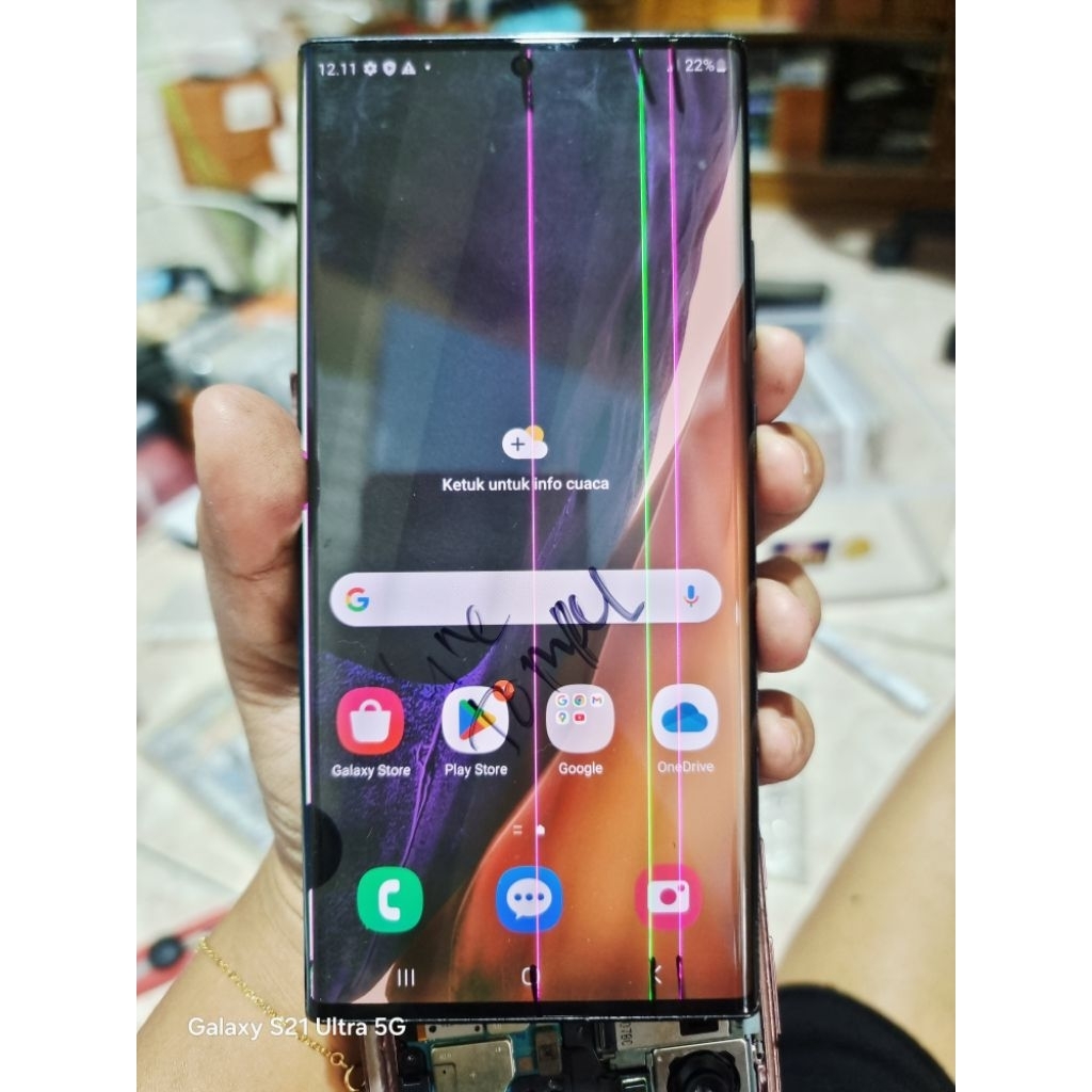 lcd samsung note 20 ultra