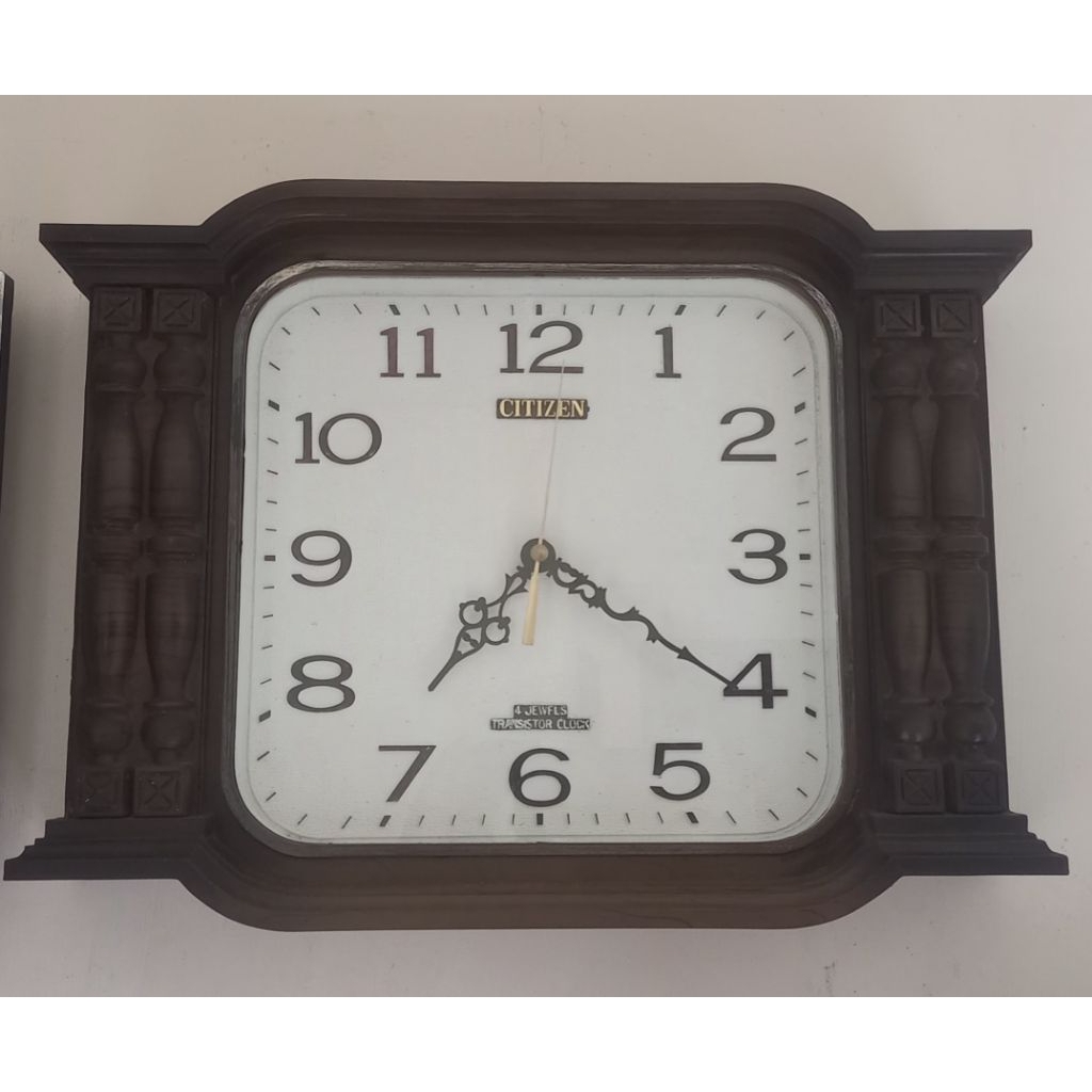 Jam dinding TRANSISTOR  CITIZEN dan SILICON vintage jadul
