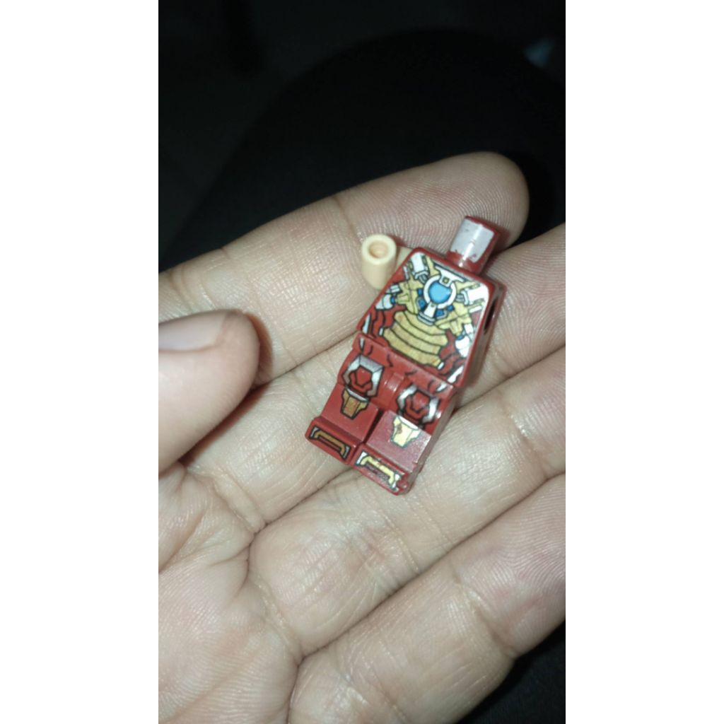 part body torso lego mini figure avengers brick iron man