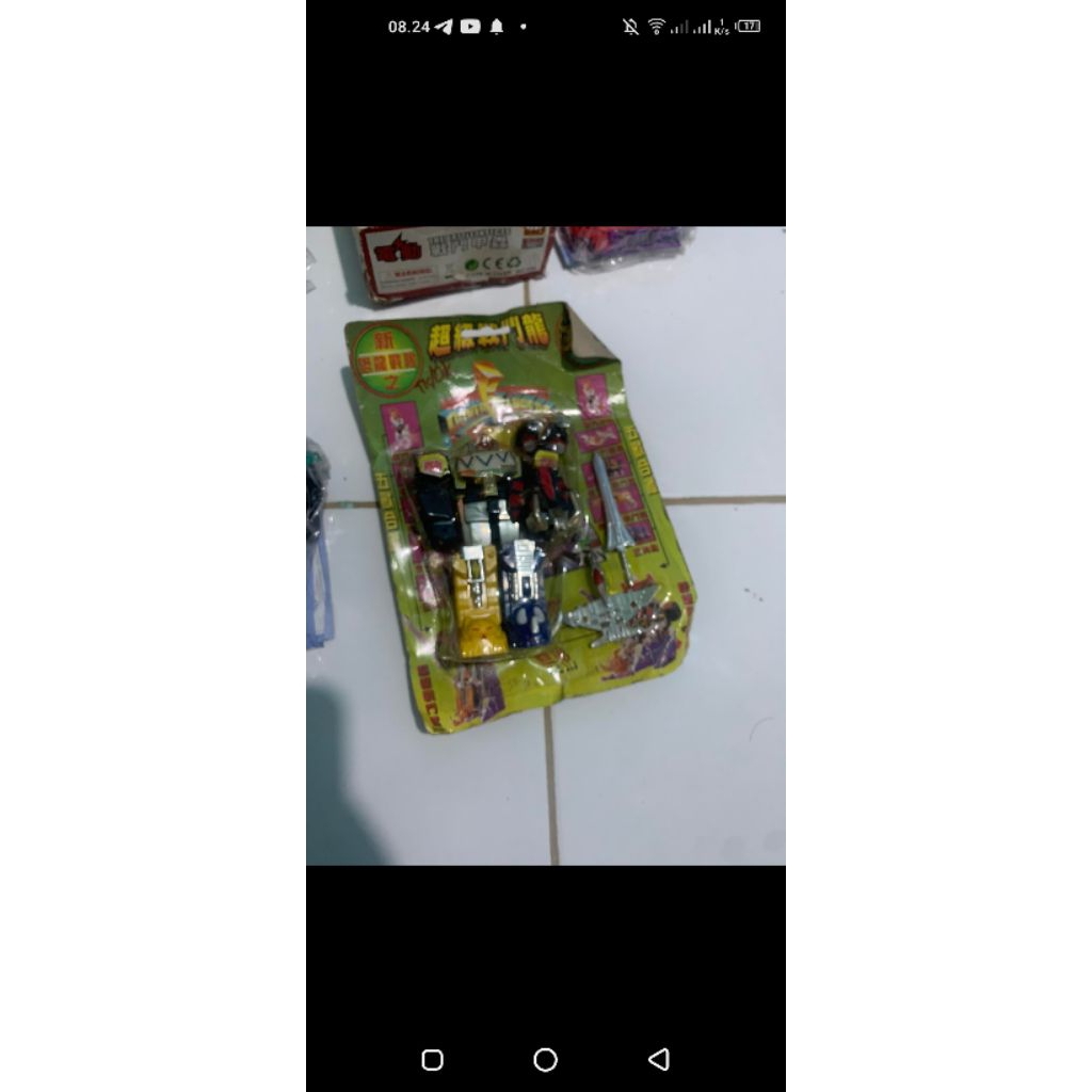 megazord bootleg pesanan masih segel
