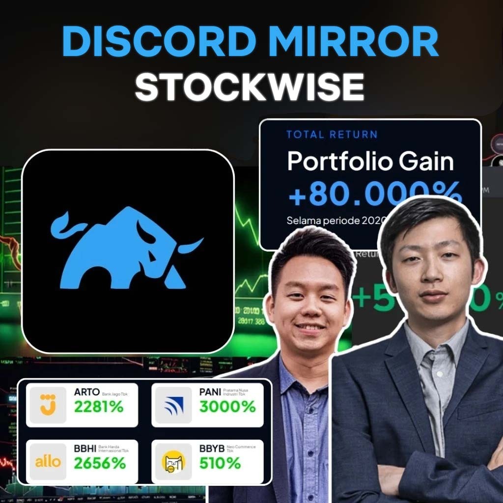 DISCORD MIRROR STOCKWISE KELAS SAHAM BY ANDRY HAKIM