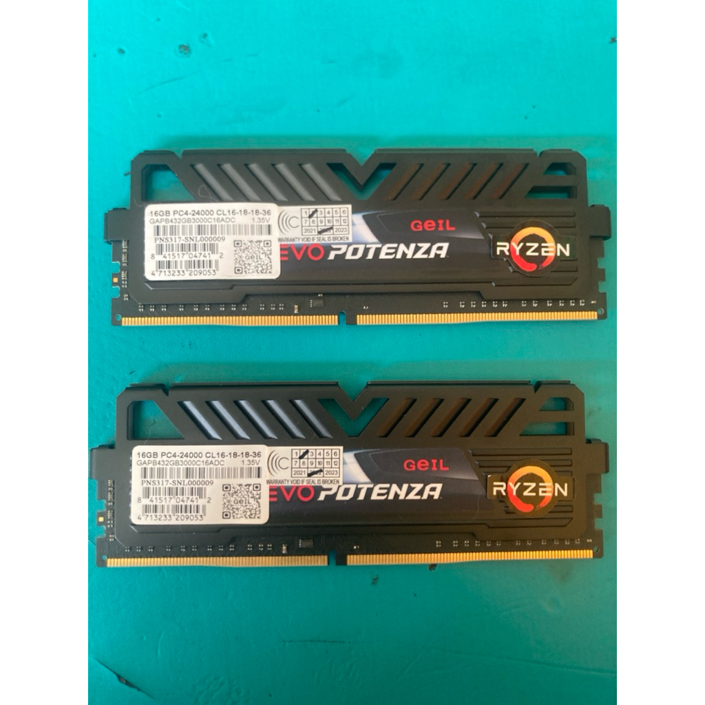 RAM GEIL EVO POTANZA 32 GB DDR4 3000 MHz (2 x 16 GB)