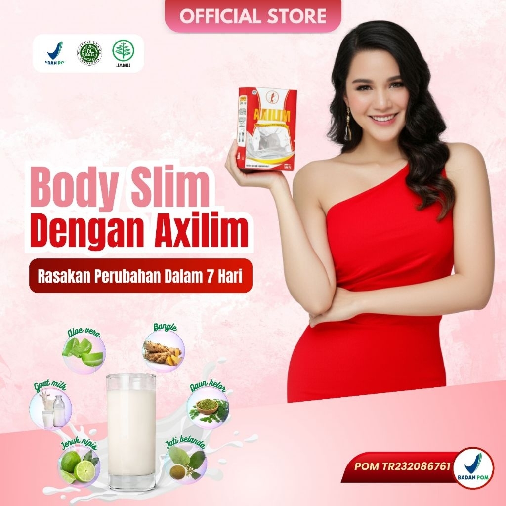 Axilim Susu pelangsing, susu rendah kalori tinggi serat protein