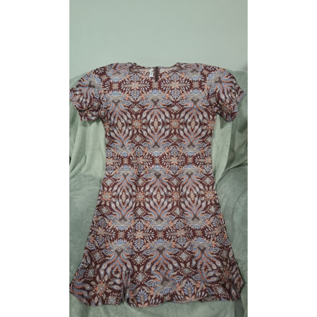 Dress batik wanita batik keris