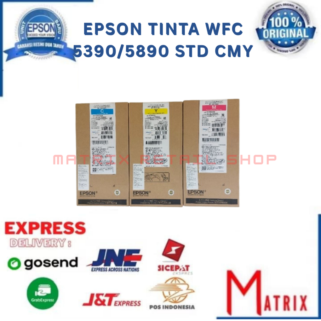 TINTA EPSON WFC5390 / WF-C5390  / WF C5390 STANDARD CMY